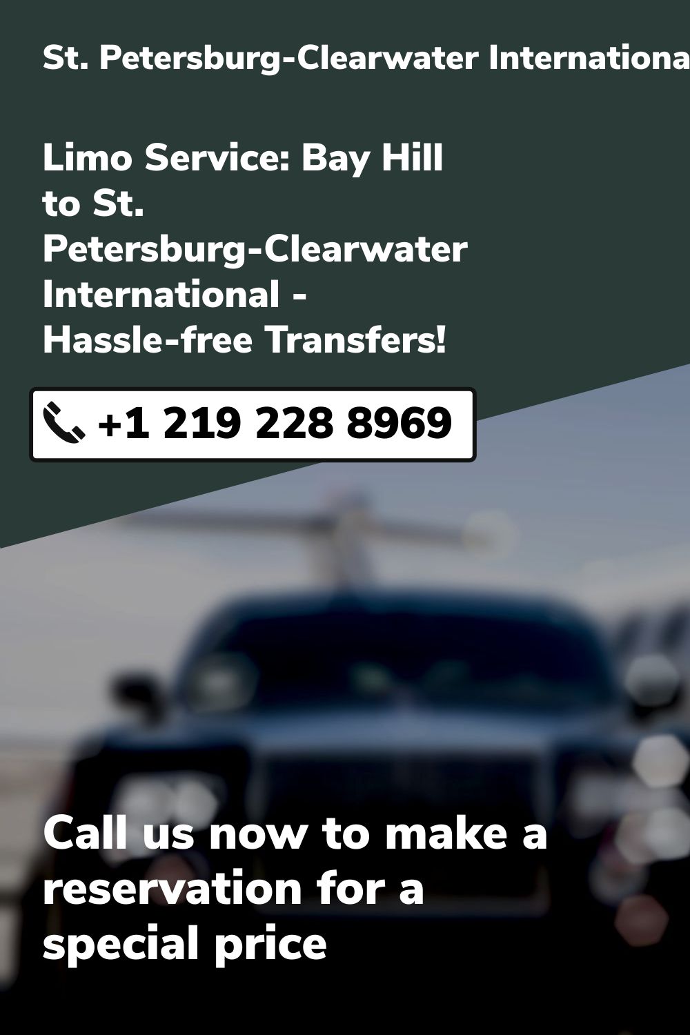 St. Petersburg-Clearwater International Airport Limo