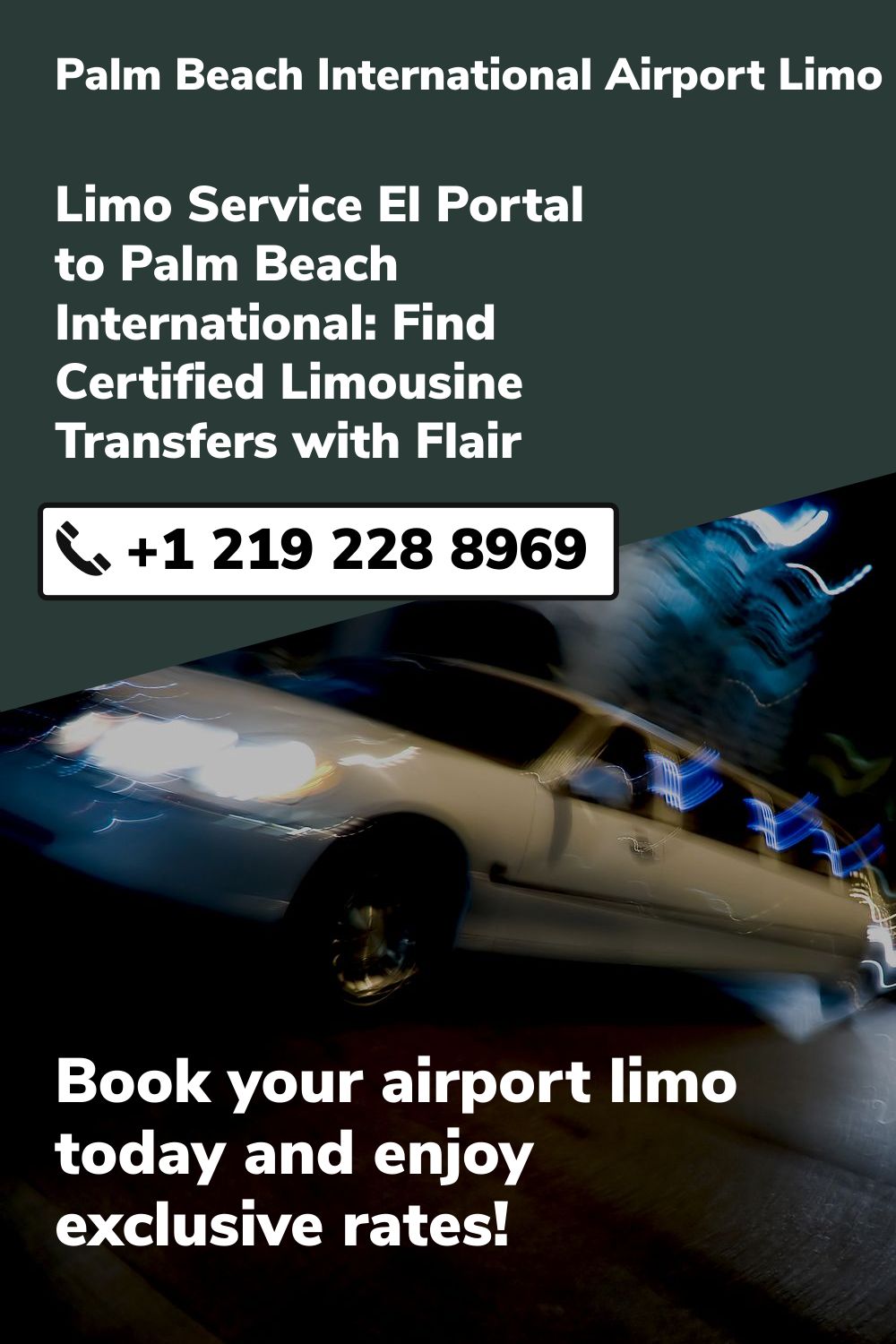 Palm Beach International Airport Limo