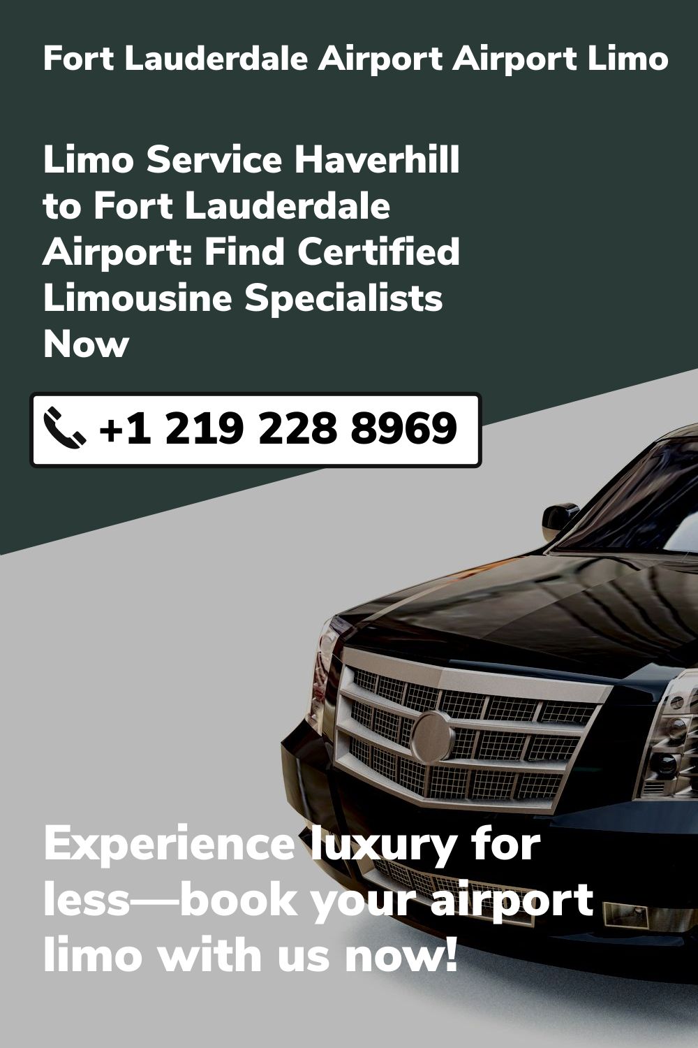 Fort Lauderdale Airport Airport Limo