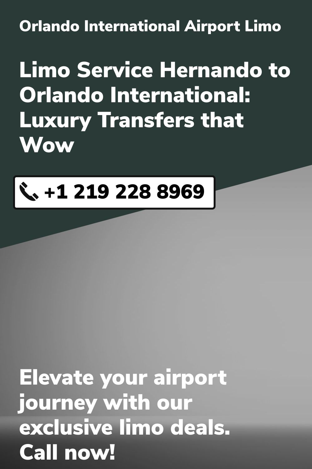 Orlando International Airport Limo