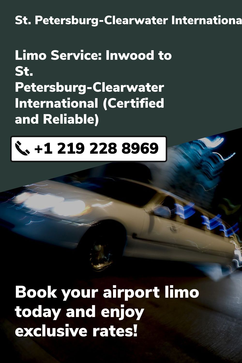 St. Petersburg-Clearwater International Airport Limo