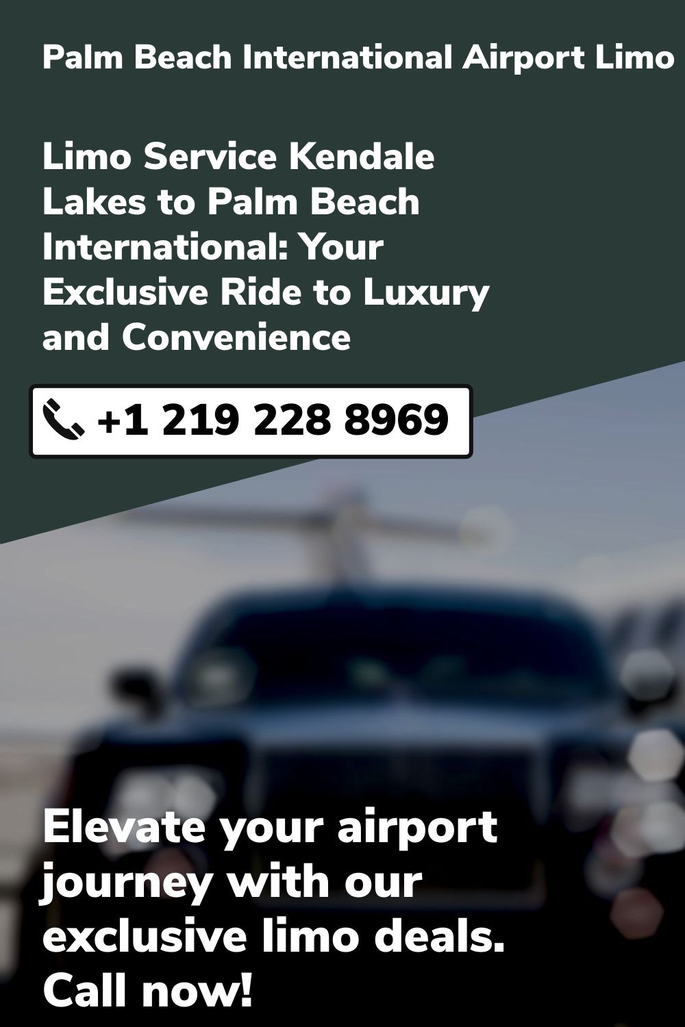 Palm Beach International Airport Limo