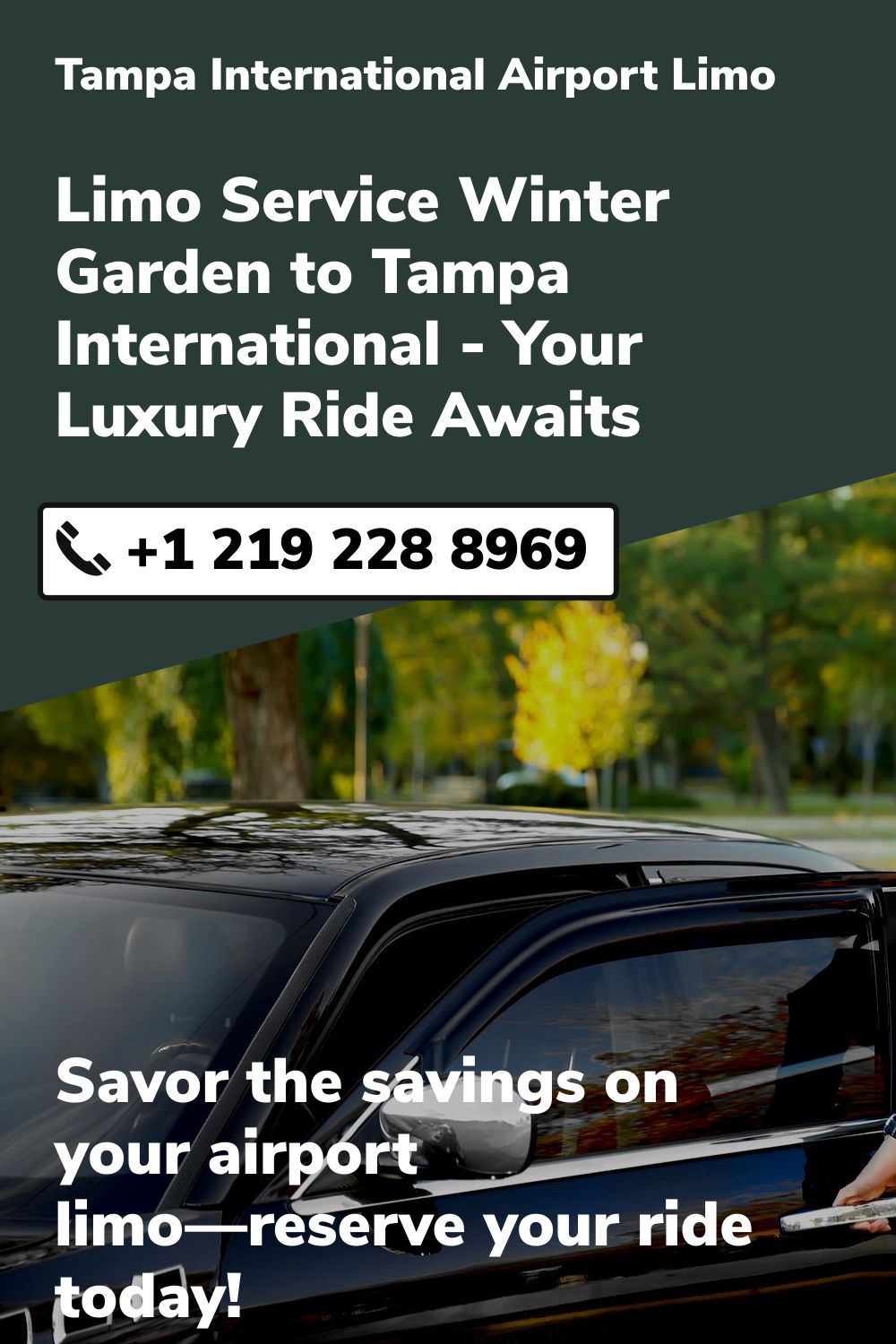 Tampa International  Airport Limo